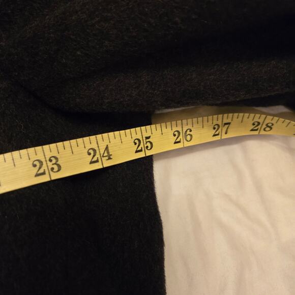 Peter Richard Loro Piana Coat Size 42L Super Fine Lambswool Gray Overcoat - Picture 13 of 16